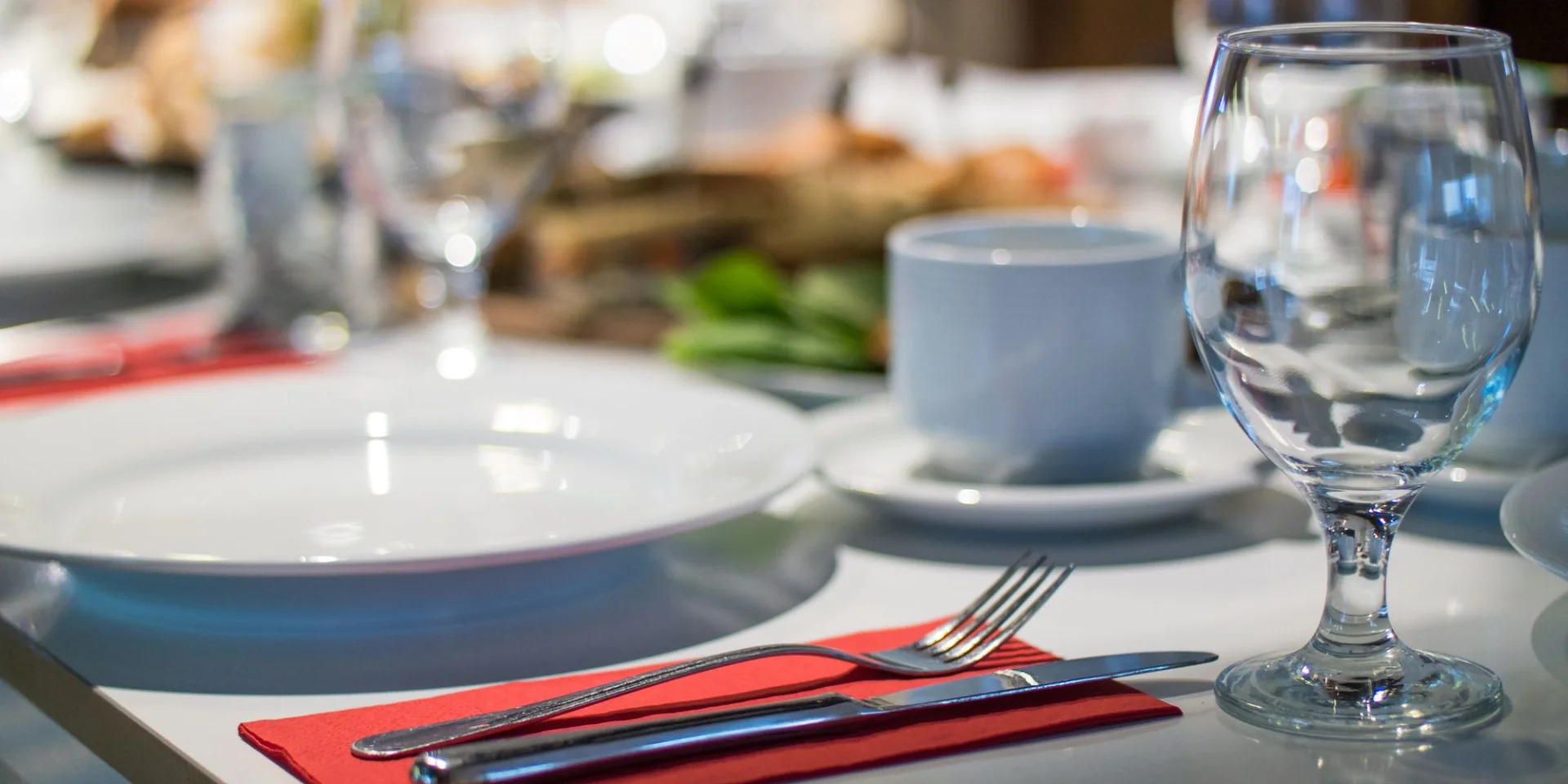 Gedeckter Tisch Restaurant