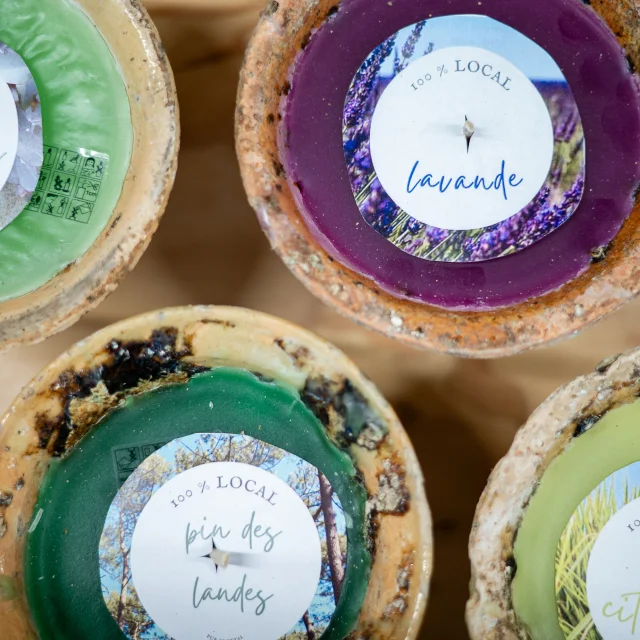 Boutique candles