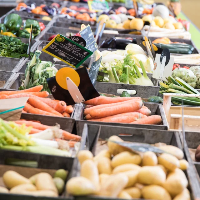 Fruits and vegetables