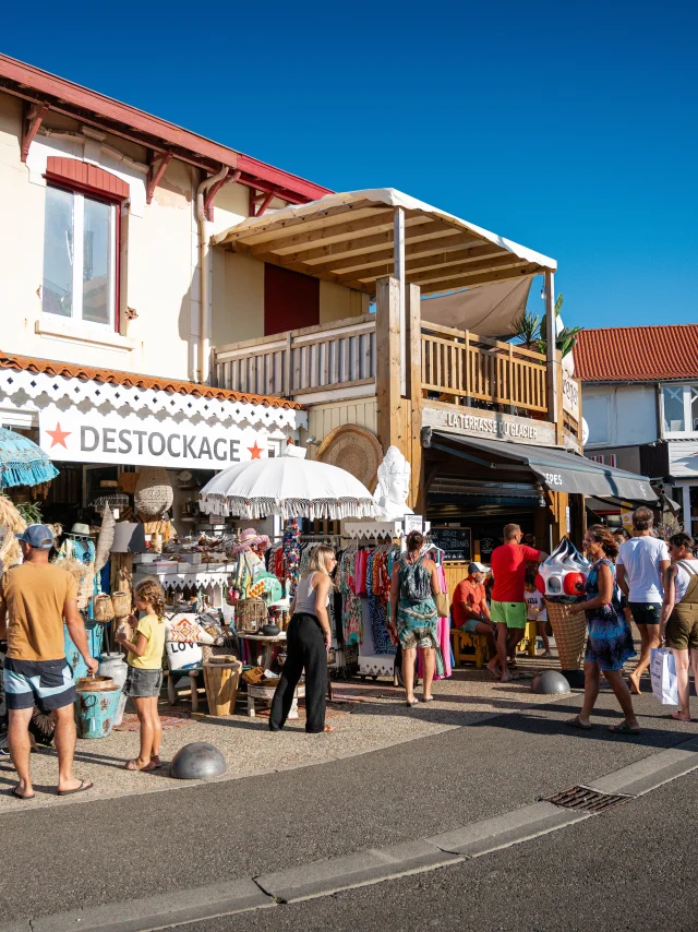 Straße pietonne Mimizan