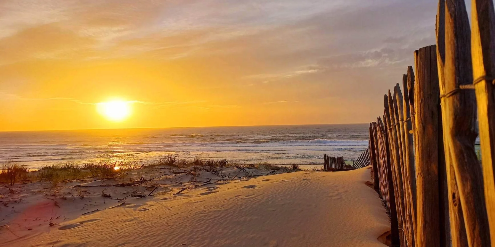 Puesta de sol en La Mailloueyre