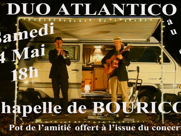 Concert du Duo Atlantico à Bouricos